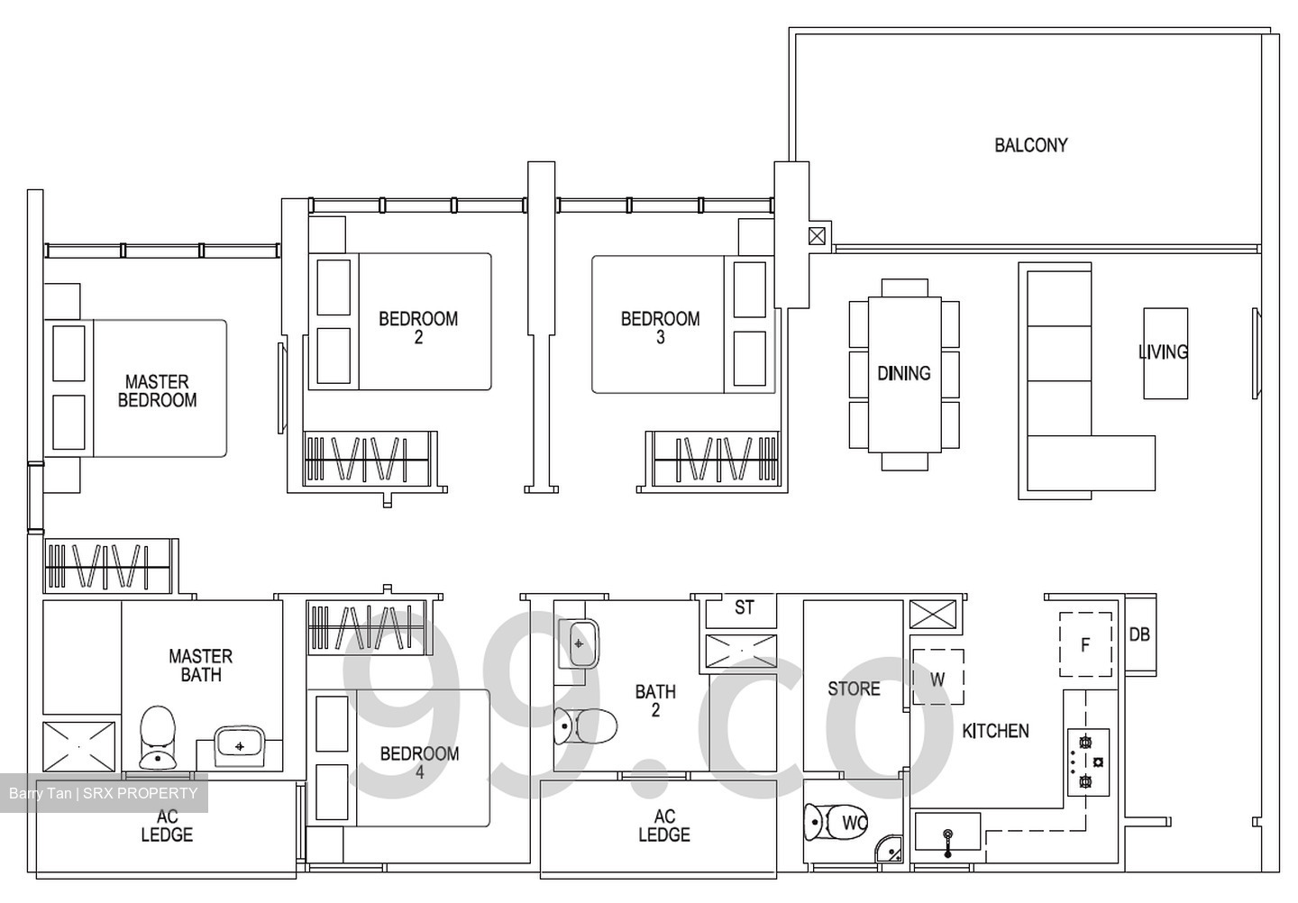 Parc Riviera (D5), Condominium #540554801